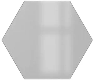 Плитка Wow Subway Lab Mini Hexa Liso Pearl Gloss 15x17,3 глянцевая