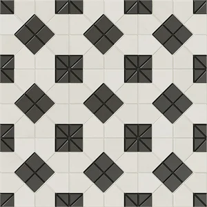 Керамогранит Wow Tesserae Suit B&W 130012 28x28 матовый