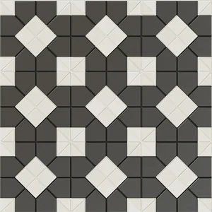 Керамогранит Wow Tesserae Suit B&W Plus 130013 28x28 матовый