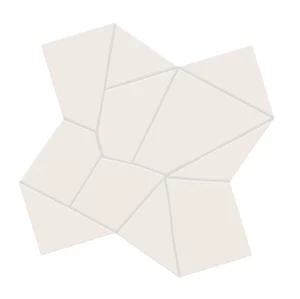 Керамогранит Wow Trencadis 134260 Gaudi Chalk 25.5x25.5 натуральный