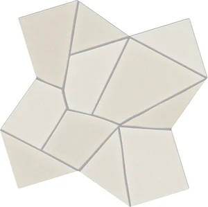 Керамогранит Wow Trencadis 137503 Gaudi Artic 10mm 25,5x25,5 матовый