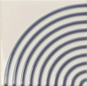 Плитка Wow Twister Twist Vapor Titanium Blue 129325 12,5x12,5 глянцевая