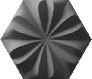 Плитка Wow Collection Fiore Graphite Matt 21,5x25 матовая