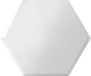 Плитка Wow Collection Mini Hexa Contract Ice White Gloss 15x17,3 глянцевая