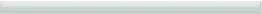 Спецэлемент Wow Zellige Hexa R Edge White 1,1x18,8 глянцевый