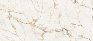 Керамогранит Xlight by Porcelanosa 100332453 Calacatta Porcelanosa Xlight Calacatta Gold 02 Polished 120x270 G-2704 полированный
