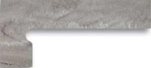 Спецэлемент Venatto Zanquin Izdo. Gris Vulcano 19x42,4 полированный