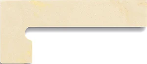 Спецэлемент Venatto Zanquin Izq. Beige Siena 19x42,4 полированный