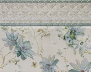 Бордюр La Platera Zoc. Dolce Aqua 20x25 глянцевый