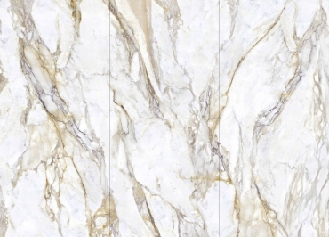 Керамогранит Zodiac Calacatta Royal Polished (6 мм) MN039AP271206 120x270 полированный