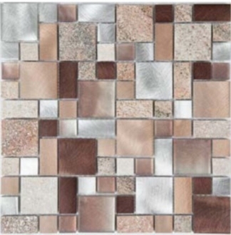 Glass Stone Aluminum Copper AG004
