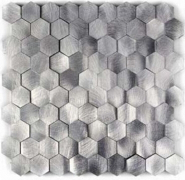 Мозаика Zodiac Gradual Aluminum 3D A262 26x27 матовая