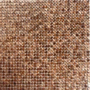 Мозаика Zodiac Stamping Aluminum Copper S053 30,6x30,6 глянцевая