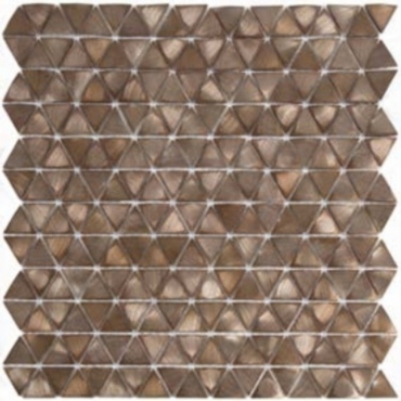 Мозаика Zodiac Stamping Aluminum Copper S060 29,2x30,2 глянцевая