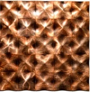 Мозаика Zodiac Stamping Aluminum Copper S142 30x30 глянцевая