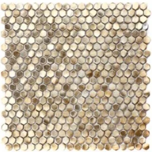 Мозаика Zodiac Stamping Aluminum Gold S028 29,2x30,2 глянцевая