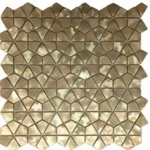 Мозаика Zodiac Stamping Aluminum Gold S105 26,9x28 матовая
