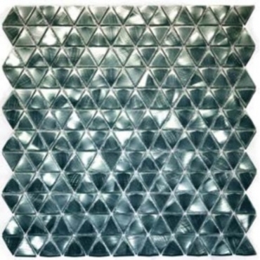 Мозаика Zodiac Stamping Aluminum Green S133 29,2x30,2 глянцевая