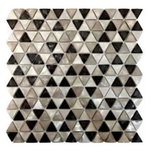 Мозаика Zodiac Stamping Aluminum Mix S126 29,2x30,2 глянцевая