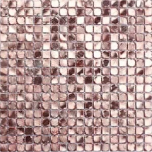 Мозаика Zodiac Stamping Aluminum Rose S081 30x30 глянцевая