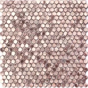 Мозаика Zodiac Stamping Aluminum Rose S151 30,3x30,3 глянцевая