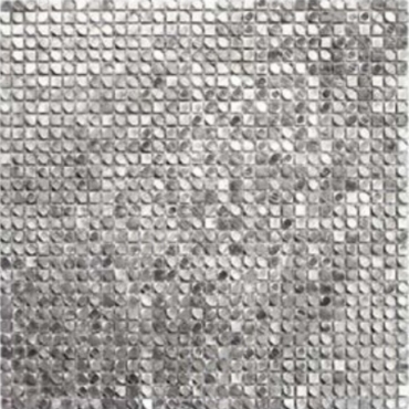 Мозаика Zodiac Stamping Aluminum Silver S052 30,6x30,6 глянцевая