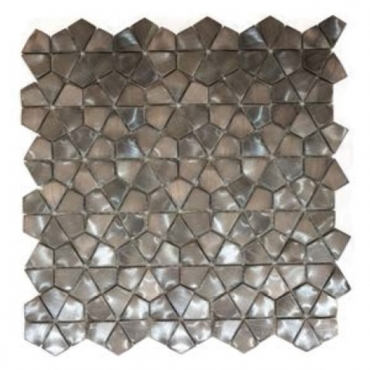 Мозаика Zodiac Stamping Aluminum Steel S119 26,9x28 матовая