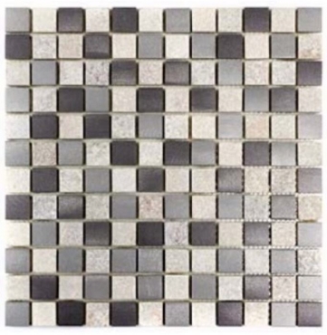 Мозаика Zodiac Stone Aluminum AG174 29,8x29,8 матовая