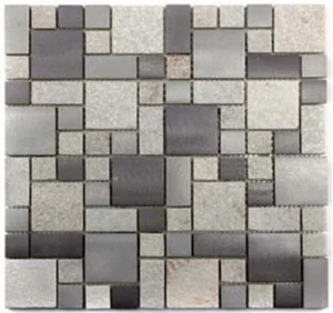 Мозаика Zodiac Stone Aluminum AG175 30x30 матовая