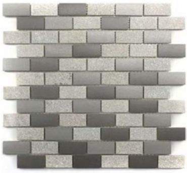 Мозаика Zodiac Stone Aluminum AG176 29,8x29,8 матовая