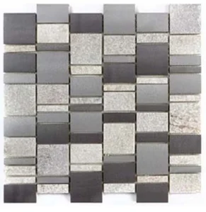 Мозаика Zodiac Stone Aluminum AG177 29,5x29,8 матовая