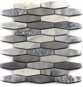 Мозаика Zodiac Stone Aluminum AG182 25,8x30 матовая
