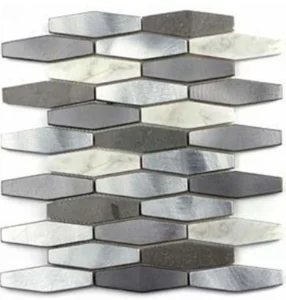 Мозаика Zodiac Stone Aluminum AG183 25,8x30 матовая