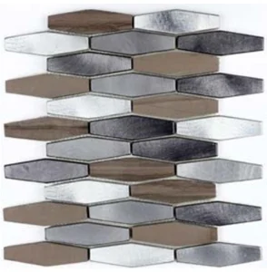 Мозаика Zodiac Stone Aluminum AG184 25,8x30 матовая