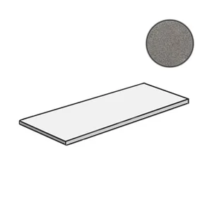 Ступень Piemme Claymood Gradone Gray Grip. Ret. 01382 45x90 структурированная