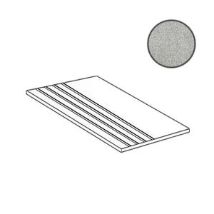 Ступень Piemme Concrete Gradino Light Grey Nat. 01008 30x60 матовая