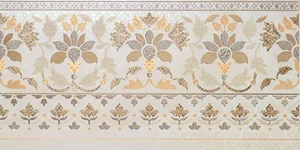 Бордюр Porcelanite Dos 5021 Cenefa Crema-Perla 25x50 полированный