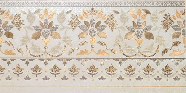 Бордюр Porcelanite Dos 5021 Cenefa Crema-Perla 25x50 полированный