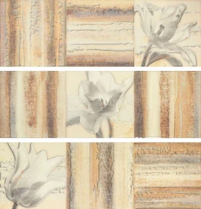 Декоративный элемент Porcelanite Dos 9513 Comp. Caldera Oleo III 90x90 глянцевый