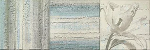 Декоративный элемент Porcelanite Dos 9513 Decor Acero Oleo III (part) 30x90 глянцевый