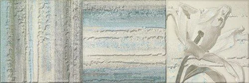 Декоративный элемент Porcelanite Dos 9513 Decor Acero Oleo III (part) 30x90 глянцевый