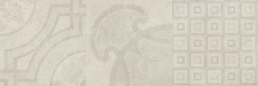 Декоративный элемент Porcelanite Dos 9515 Rect. Decor Blanco 30x90 матовый