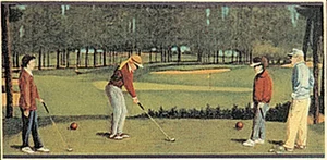 Декоративный элемент Petracers A golf a green 10x20 матовый
