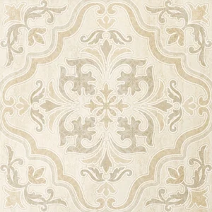 Декоративный элемент Novabell Absolute Dec. Domus Aurea Crema Marfil 59,1x59,1 лаппатированный
