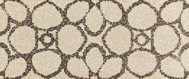 Декоративный элемент Novabell Absolute Fascia Fiore Mosaico Crema Marfil 25x59,1 лаппатированный