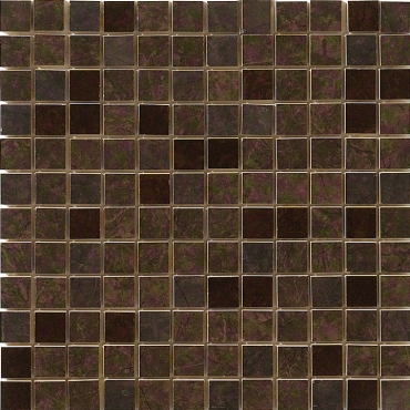 Мозаика Novabell Absolute Mosaico Mix Lustro Brown 29,5x29,5 лаппатированная