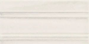 Бордюр Adex ADMO5211 Cornisa Clasica C/C Blanco 7,5x15 глянцевый