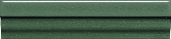 Бордюр Adex ADMO5223 Cornisa Clasica C/C Verde Oscuro 3,5x15 глянцевый