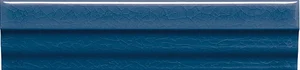 Бордюр Adex ADMO5224 Cornisa Clasica C/C Azul Oscuro 3,5x15 глянцевый