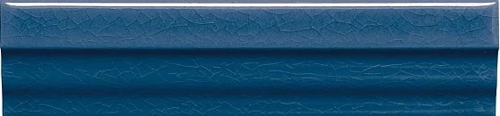 Бордюр Adex ADMO5224 Cornisa Clasica C/C Azul Oscuro 3,5x15 глянцевый